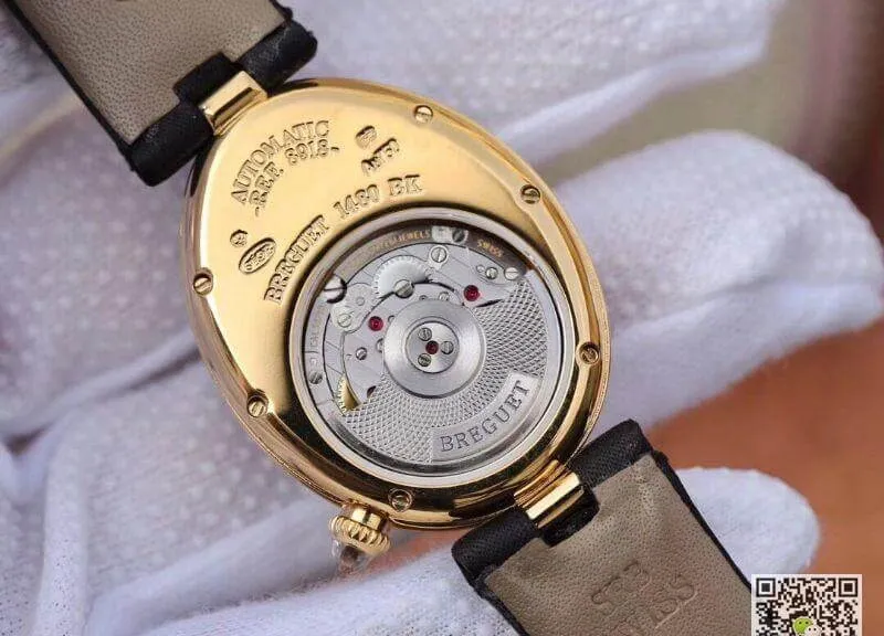 Breguet Reine de Naples 8918BA 58 864.D00D Ladies 18K Yellow Gold ZF Factory 1:1 Best Edition Replica Watch Swiss ETA6T51